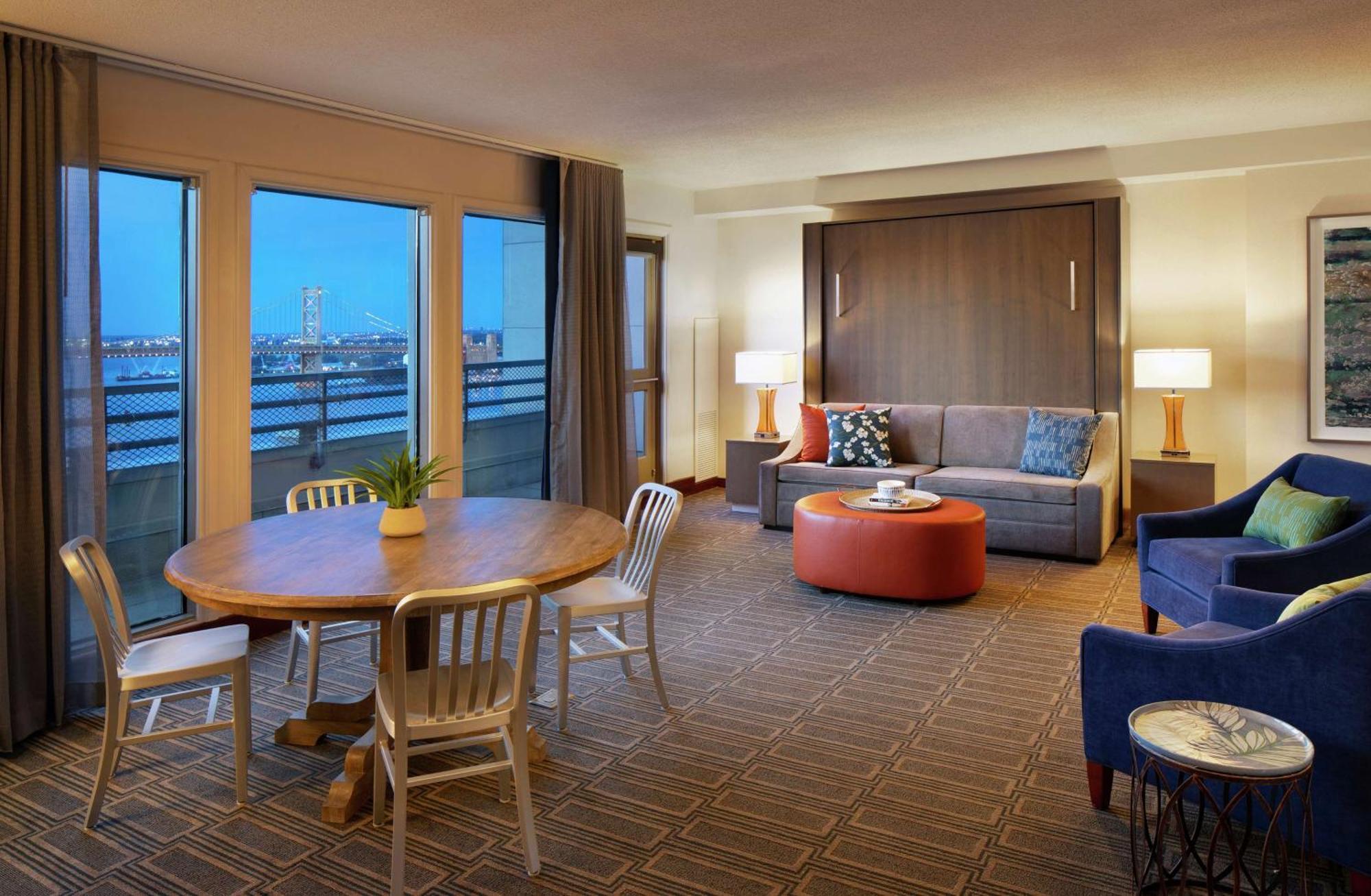 Hotel Hilton Philadelphia At Penn'S Landing Zewnętrze zdjęcie