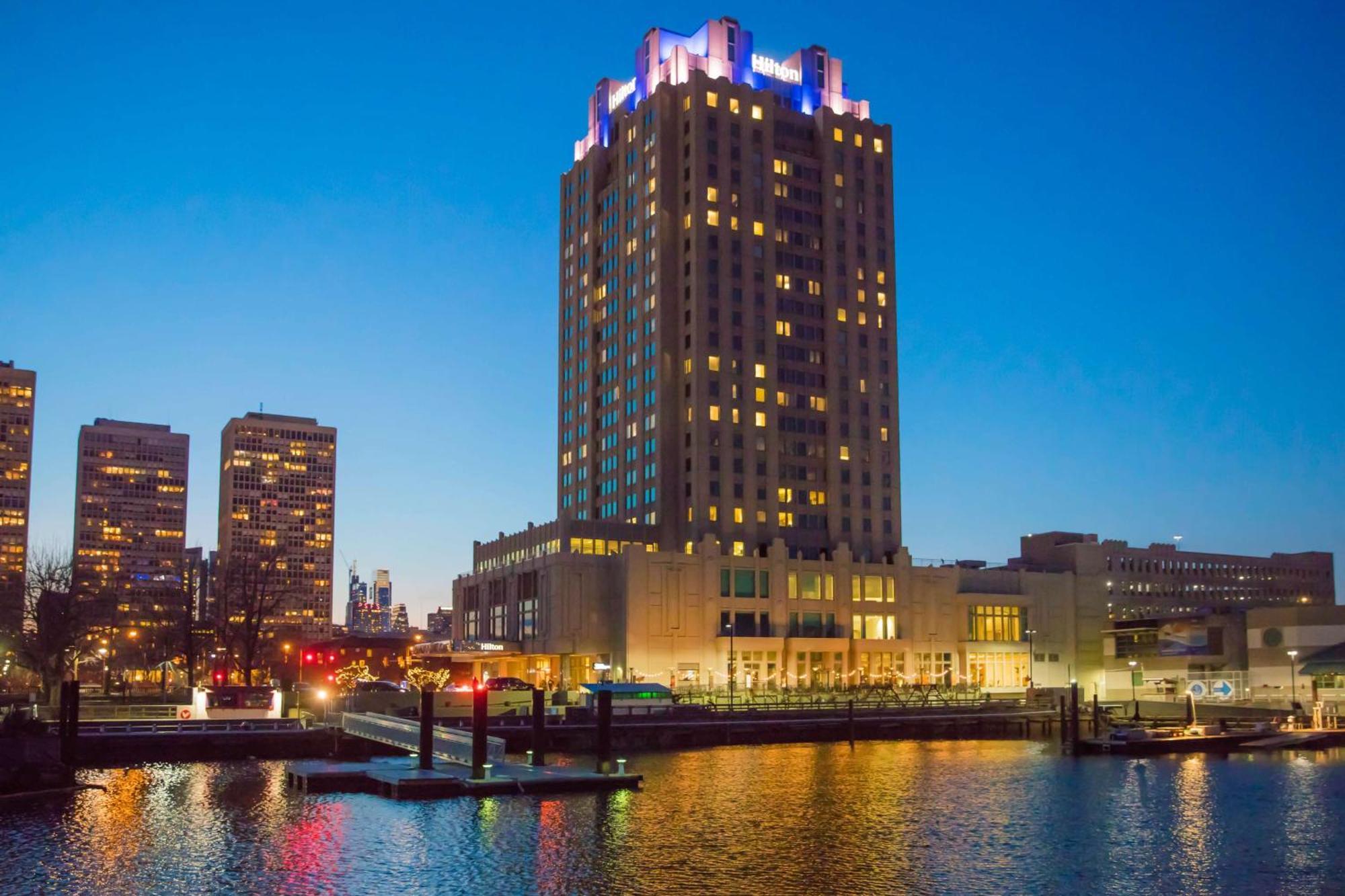 Hotel Hilton Philadelphia At Penn'S Landing Zewnętrze zdjęcie