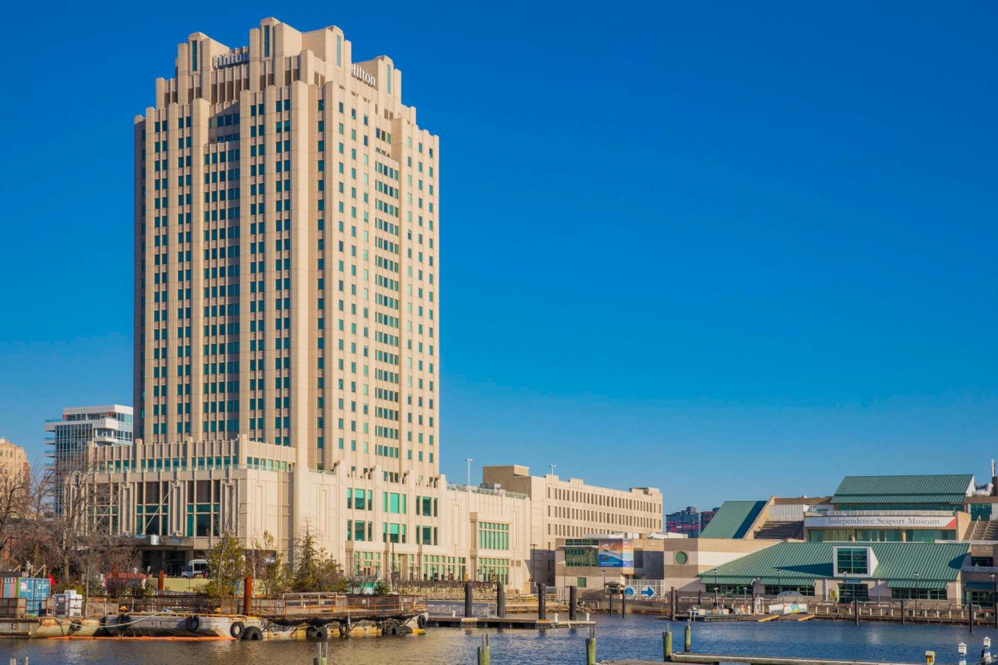 Hotel Hilton Philadelphia At Penn'S Landing Zewnętrze zdjęcie