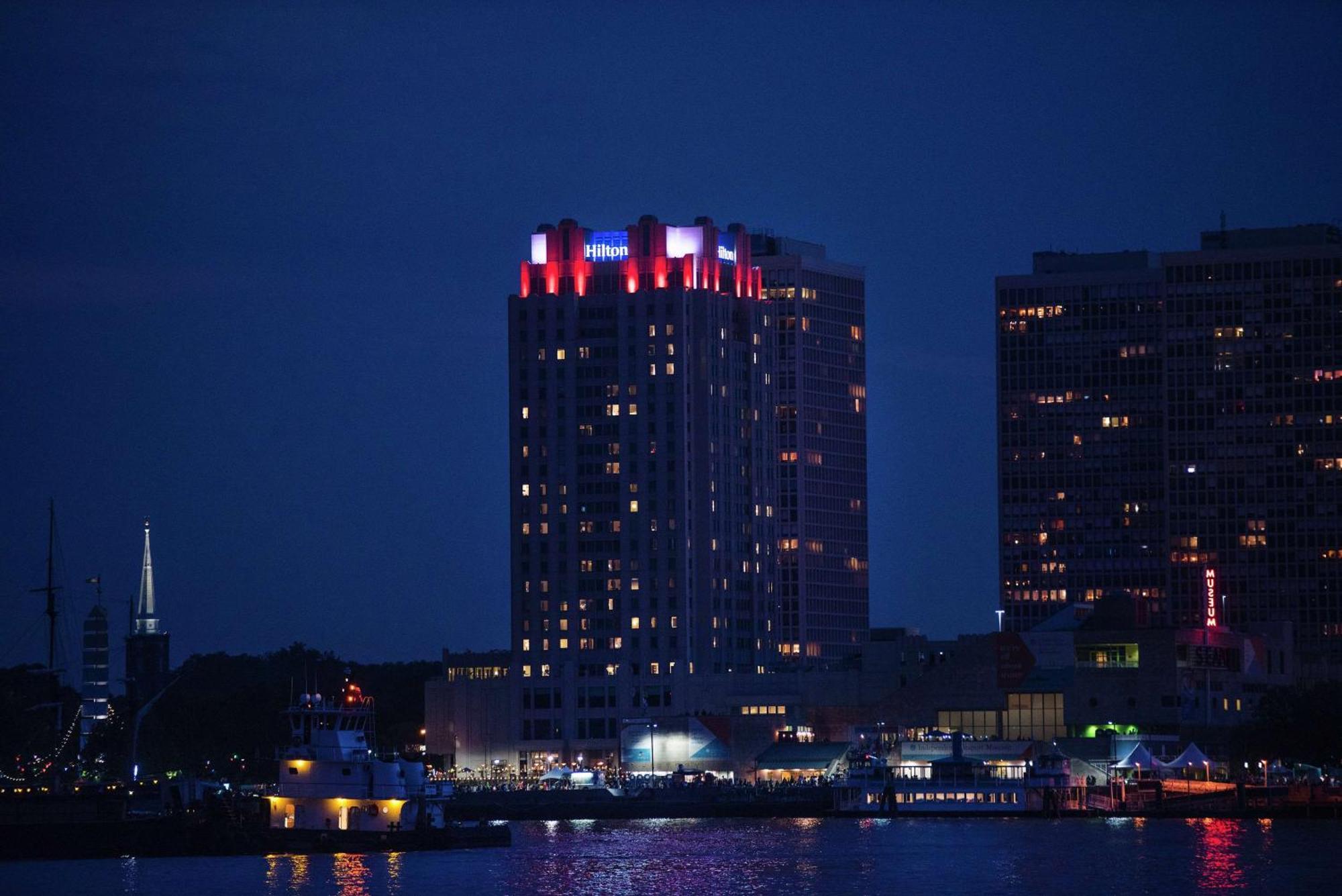 Hotel Hilton Philadelphia At Penn'S Landing Zewnętrze zdjęcie
